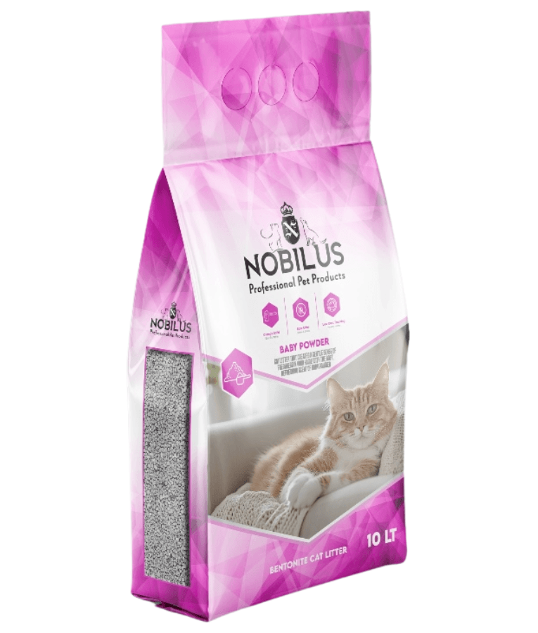 Nobilus Cat Litter Baby Powder 5L-10L - 5 Liter