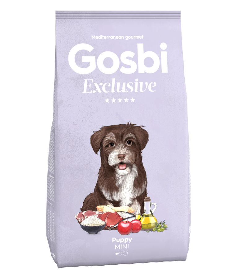Gosbi - Exclusive, Hypoallergenic Chicken Puppy Dry Dog Food For Mini and Small Breeds 2kg-7kg - 2kg