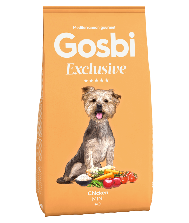 Gosbi - Exclusive, Hypoallergenic Chicken Adult Dry Dog Food For Mini and Small Breeds 2kg-7kg - 2kg
