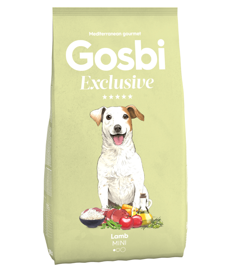 Gosbi - Exclusive, Hypoallergenic Lamb Adult Dry Dog Food For Mini and Small Breeds 2kg-7kg - 2kg