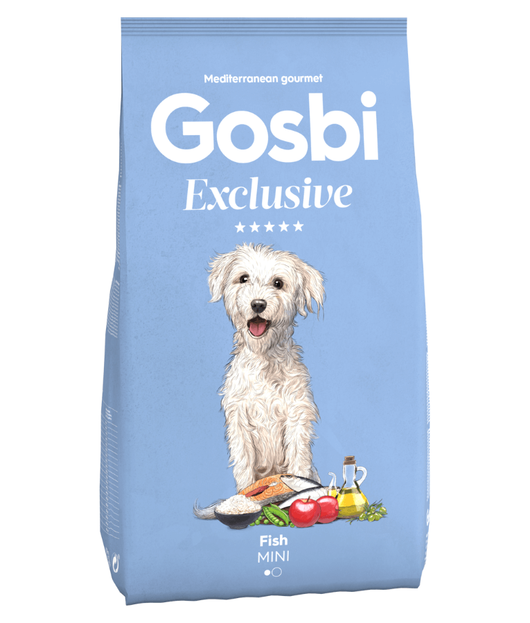 Gosbi - Exclusive, Hypoallergenic Fish Adult Dry Dog Food For Mini and Small Breeds 2kg-7kg - 2kg