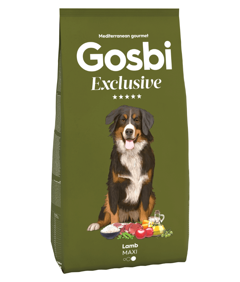 Gosbi - Exclusive, Hypoallergenic Lamb Adult Dry Dog Food For Large Breeds 3kg-12kg - 3kg