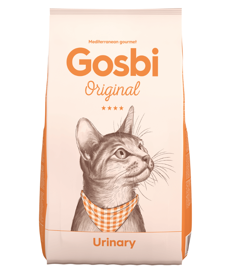 Gosbi - Original, Chicken, Salmon, and Tuna, Adult Dry Cat Food – Sterilized, Urinary Care 1kg-3kg-7kg - 1kg