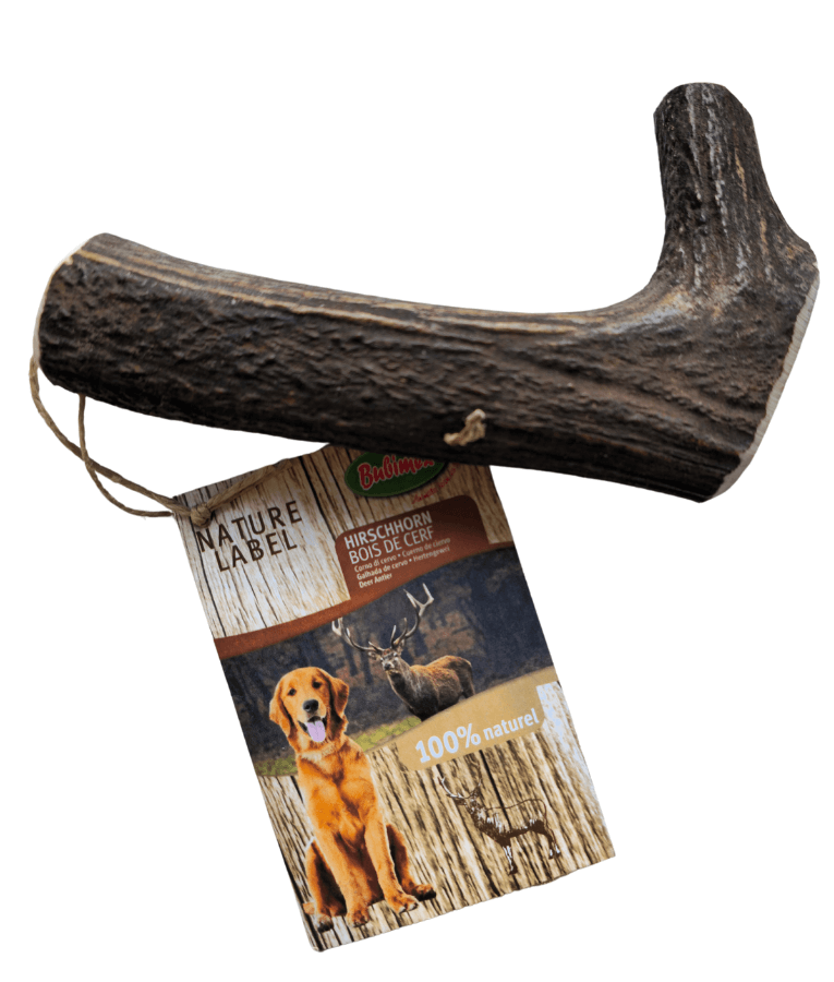 Bubimex - Natural Deer, Original Antler for Dogs – Split Chew, S - M - L - XL For All Breeds - Small 50-80g