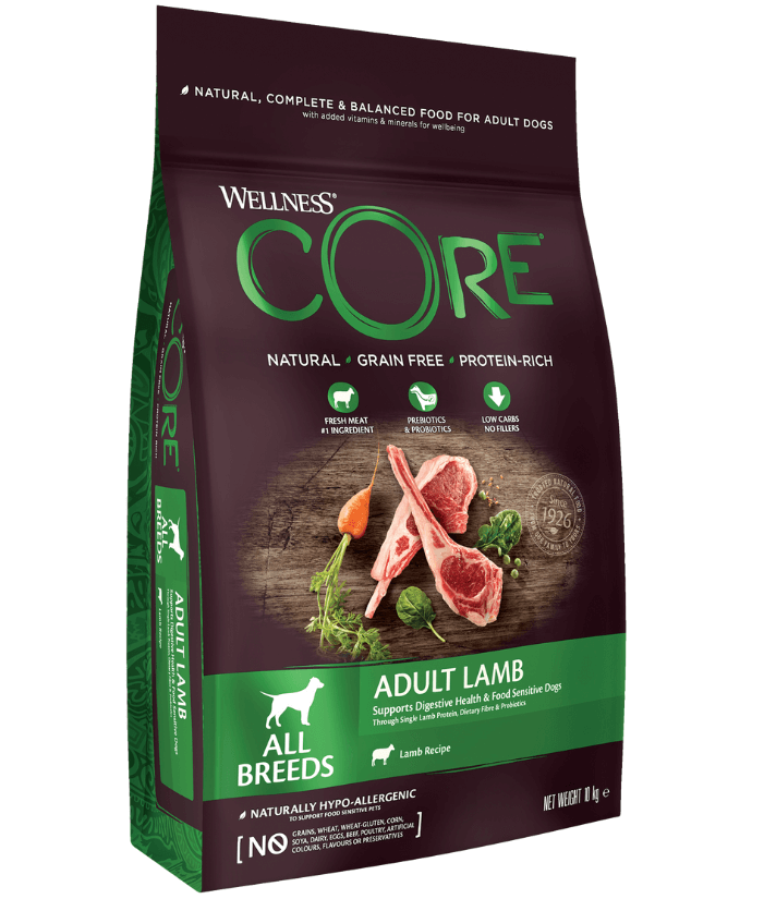 Wellness Core Adult Lamb All Breed 1.8kg-10kg - 10kg