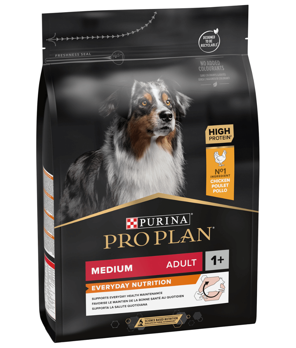 Purina - Pro Plan, Everyday Nutrition Medium Adult, Dry Dog food with Chicken 3kg - 3kg