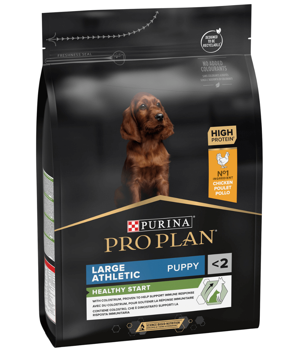 Purina - Pro Plan, Healthy Start Large Athletic Puppy, Dry Dog food with Chicken 3kg-12kg - 3 kg