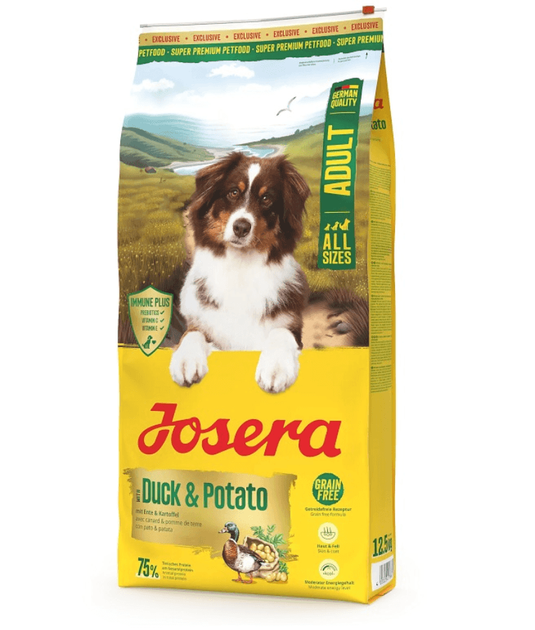 Josera - Duck & Potato, Grain-Free, Immune Support, Moderate Energy, Adult, For Dogs - 12.5kg
