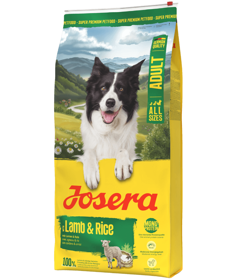 Josera - Lamb & Rice, Gluten-Free, Adult, All Breed Sizes, For Dogs - 0.9-12.5kg - 12.5 kg