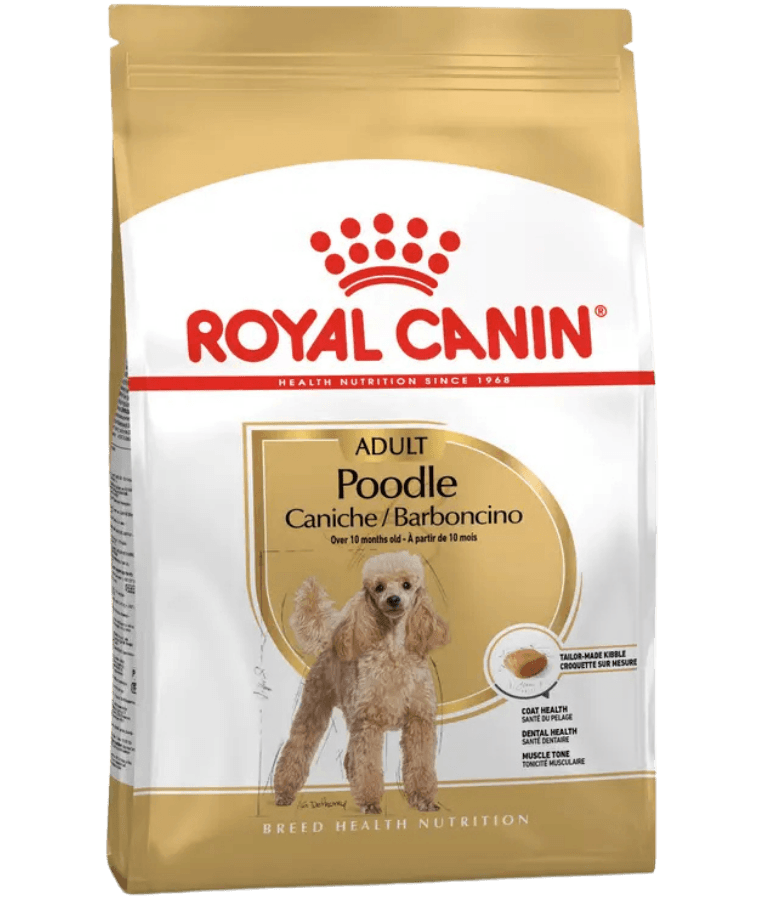 Royal Canin - Poodle Adult Dog, Omega 3 & DHA, Dental Support, Adult, Dry Dog Food - 1.5 kg