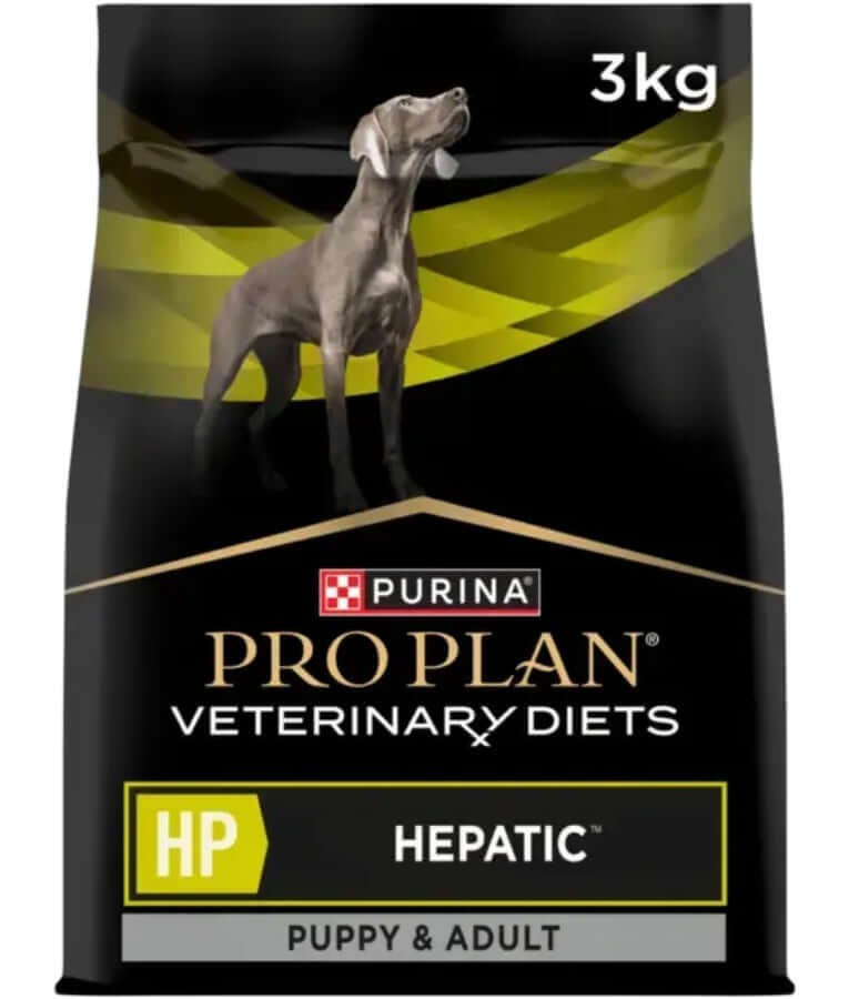 Purina - Pro Plan, Veterinary Diets HP Hepatic, Puppy & Adult, All Breed Sizes, Dry Dog Food - 3kg
