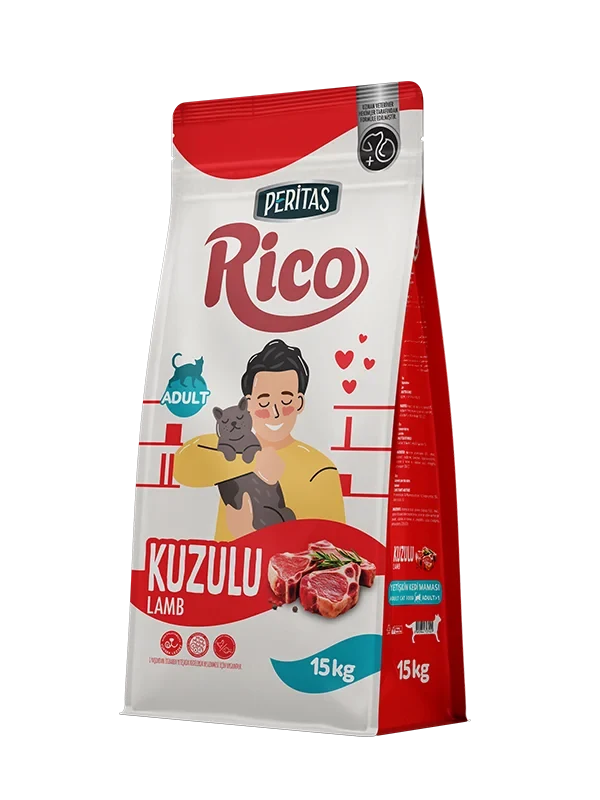 Rico Lamb Adult Dry Cat Food, 15kg