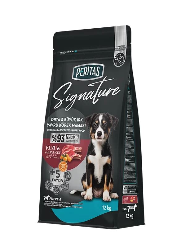 Signature Lamb Medium & Large Breed Puppy Food, 12kg