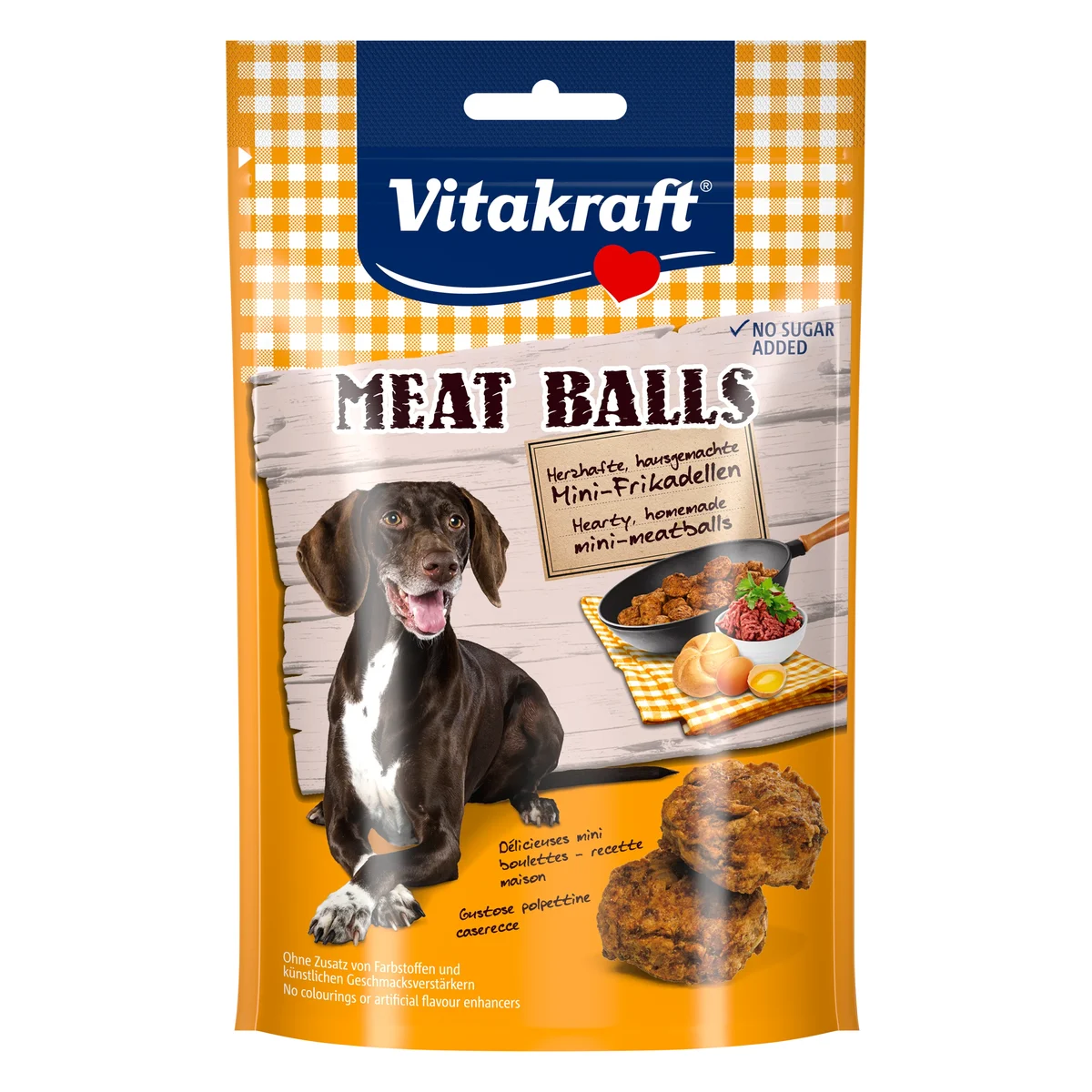 Vitakraft Meat Balls Dog Treat, 120g
