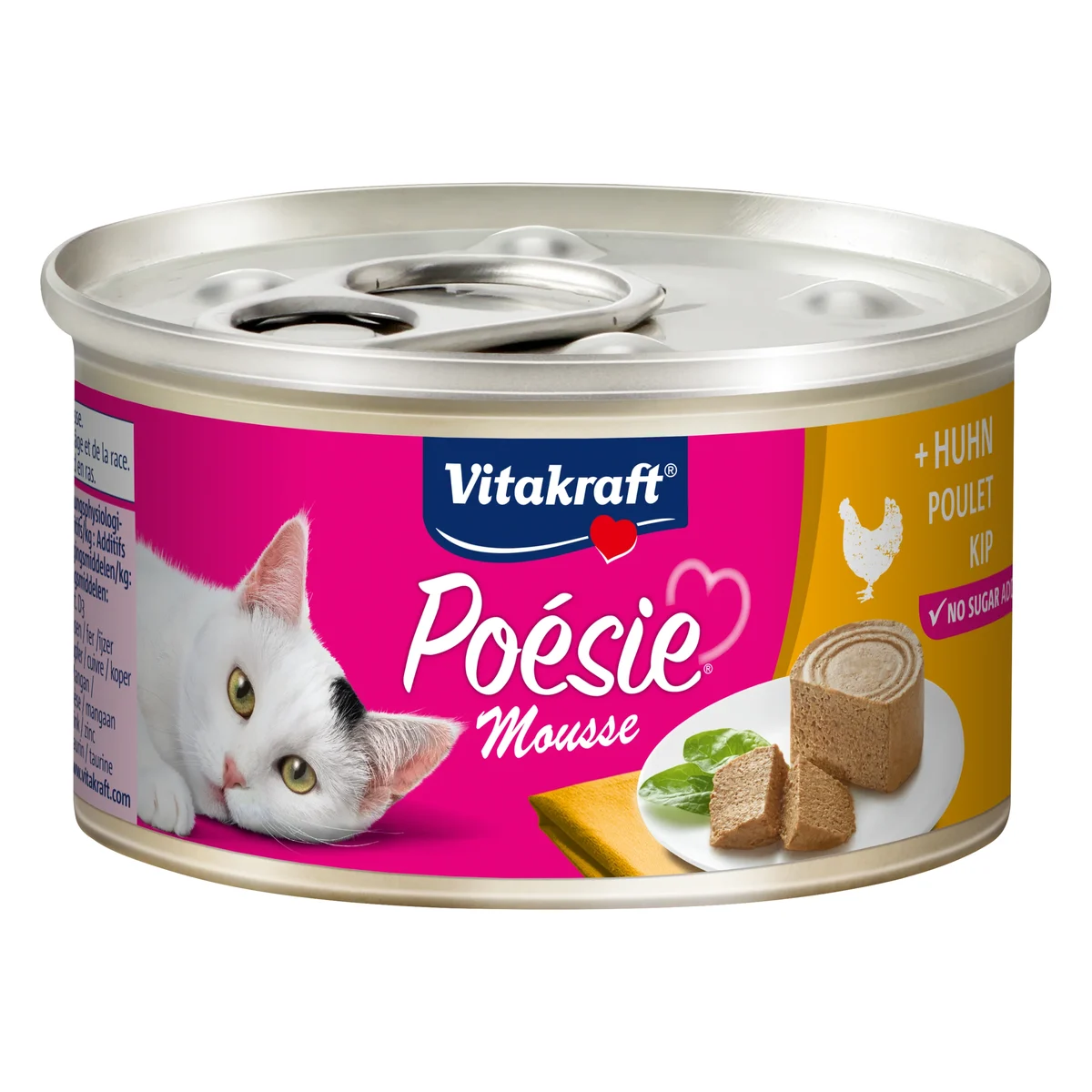 Vitakraft Poésie Mousse Chicken Wet Cat Food, 85g