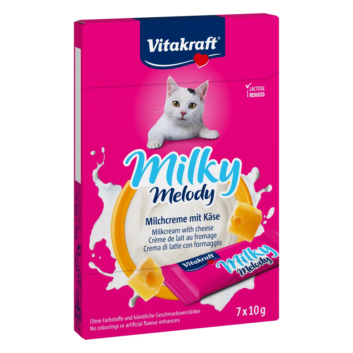 Vitakraft Milky Melody Cheese Cat Treat, 70g