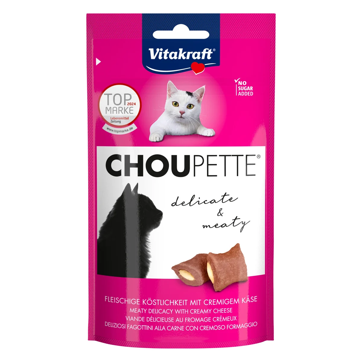 Vitakraft Choupette Cheese Cat Treat, 40g