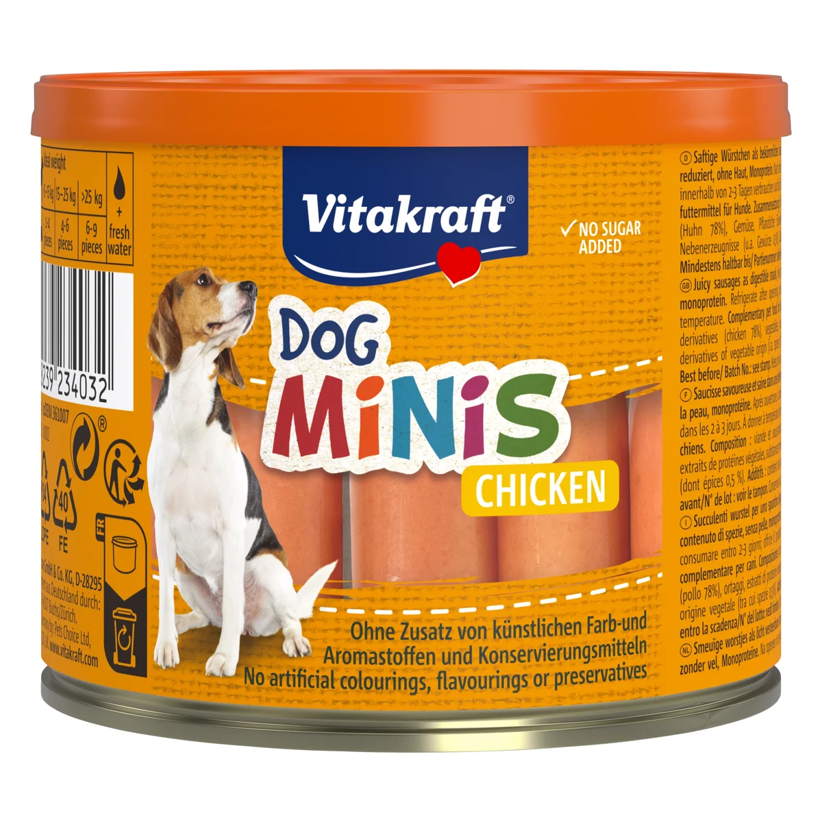 Vitakraft Dog Minis Chicken Dog Treat, 120g