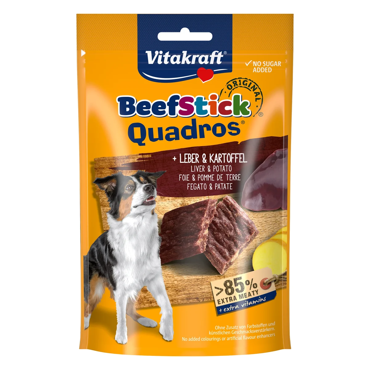 Vitakraft Beef Stick Quadros Liver & Potato Dog Treat