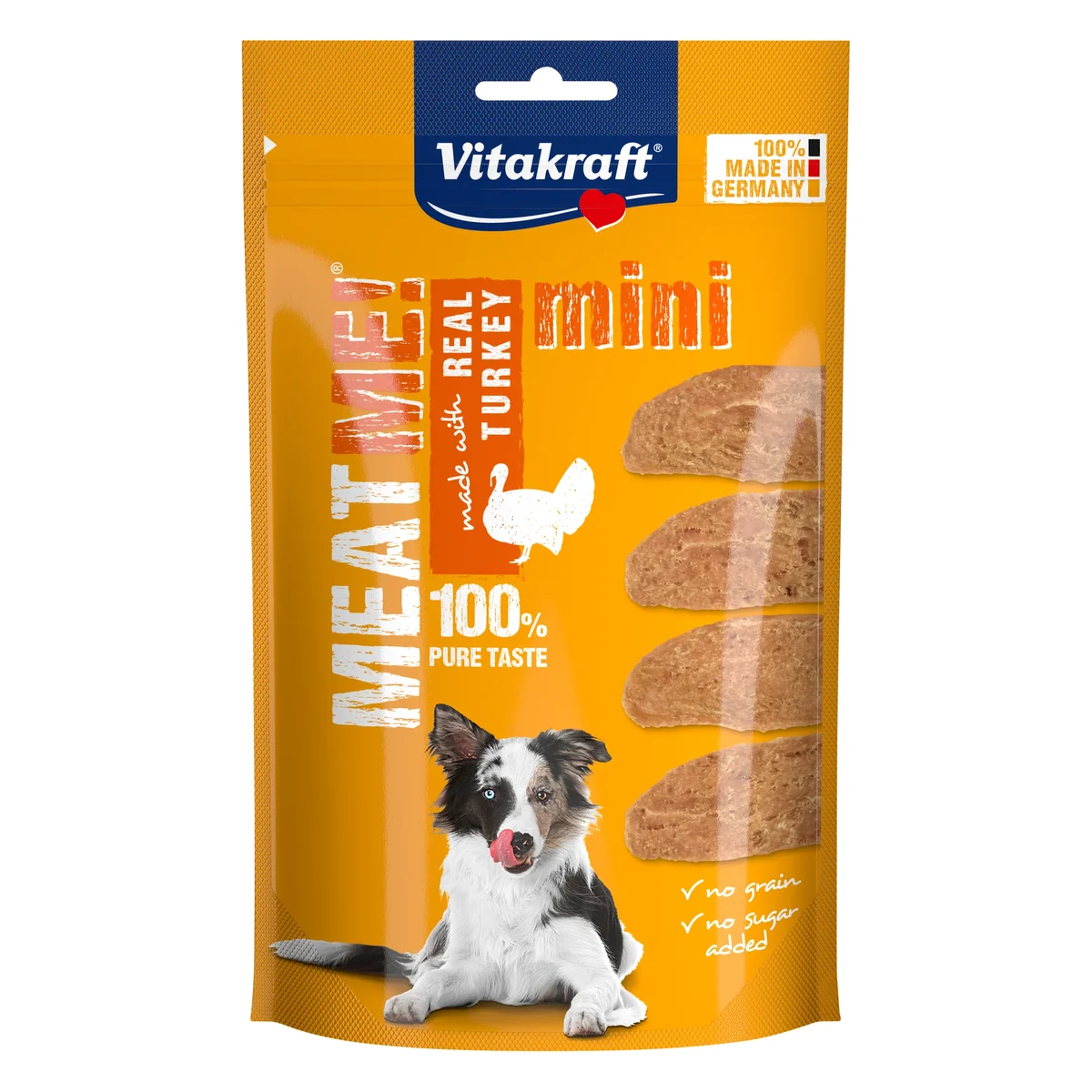 Vitakraft Meat Me Mini Turkey Dog Treat, 60g